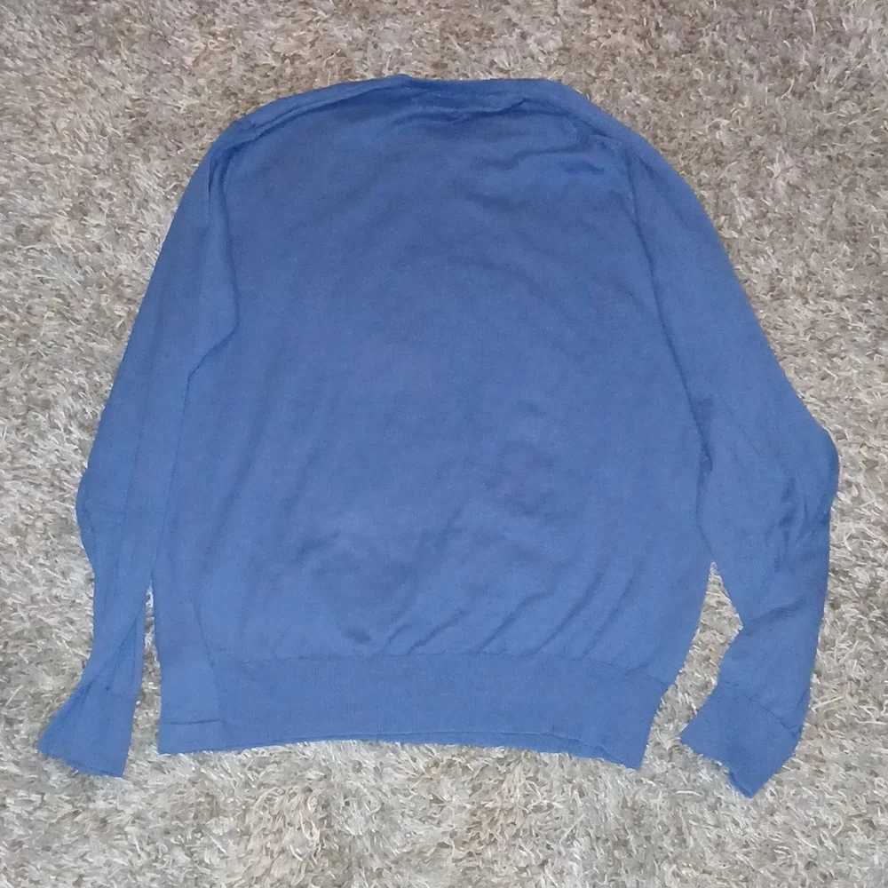 Men's Blue Sweater - Picture 4 of 6
